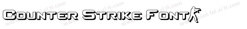 Counter Strike Font字体转换